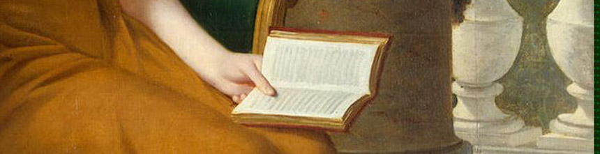 A book in hand